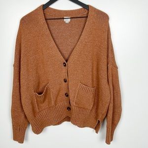 ✨2/20$ New Day Brown Buttoned Cardigan